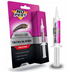 GEL, MITTEL, PRÄPARAT GEGEN SILBERFISCHCHEN UND PAPIERFISCHCHEN – CYPERMETHRIN – NO PEST 10 g
